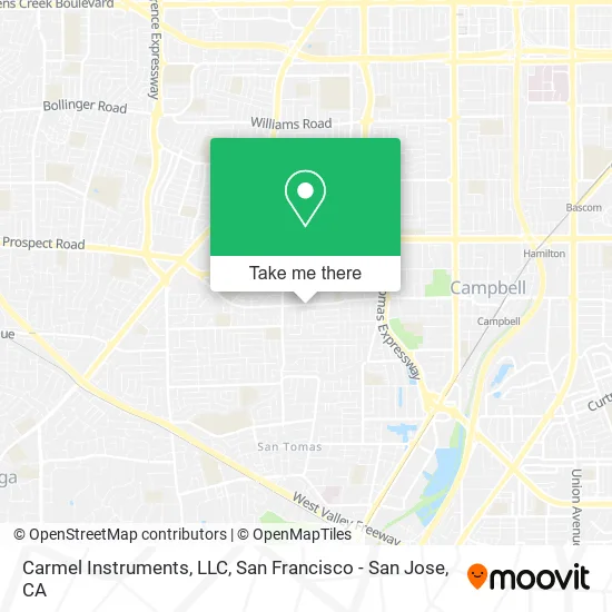 Carmel Instruments, LLC map