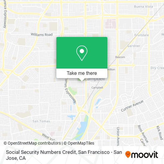 Mapa de Social Security Numbers Credit