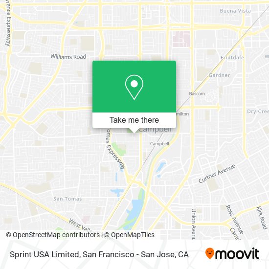 Sprint USA Limited map