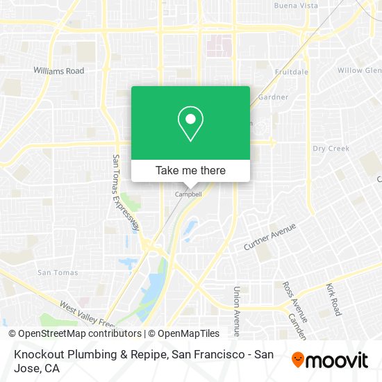 Knockout Plumbing & Repipe map