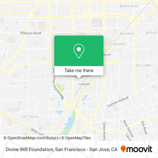 Divine Will Foundation map