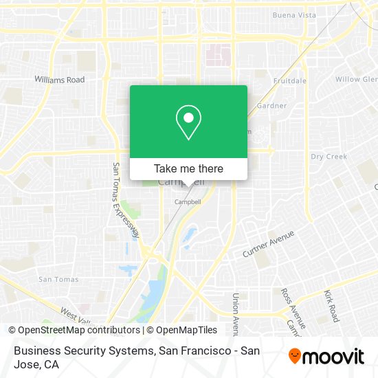 Business Security Systems map