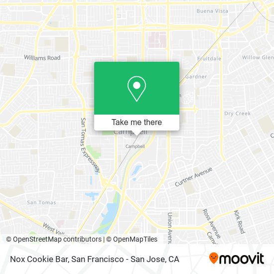 Mapa de Nox Cookie Bar