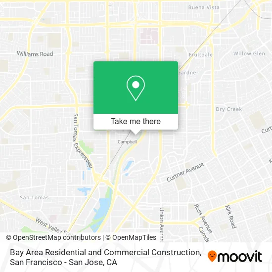 Mapa de Bay Area Residential and Commercial Construction