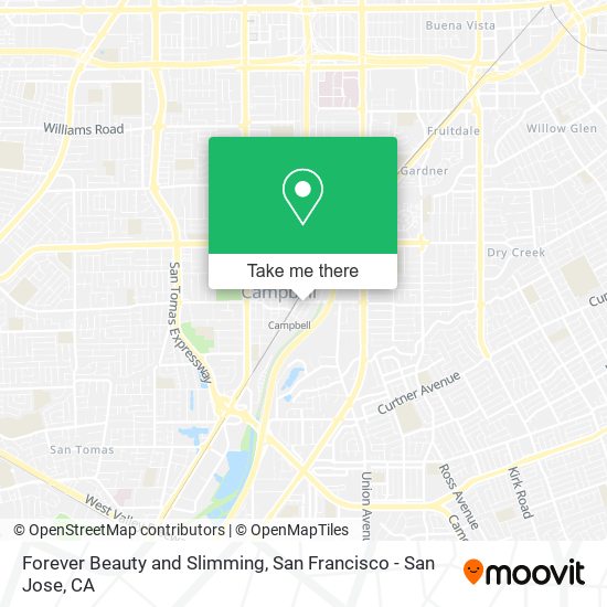 Forever Beauty and Slimming map