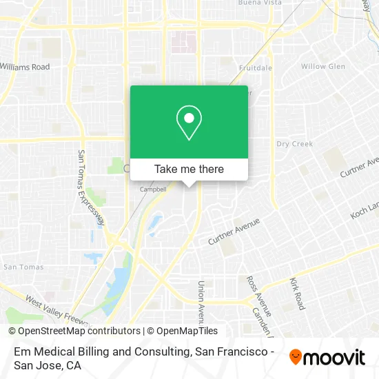Em Medical Billing and Consulting map