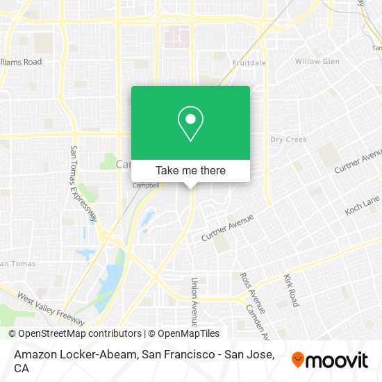 Amazon Locker-Abeam map