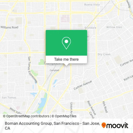 Mapa de Boman Accounting Group