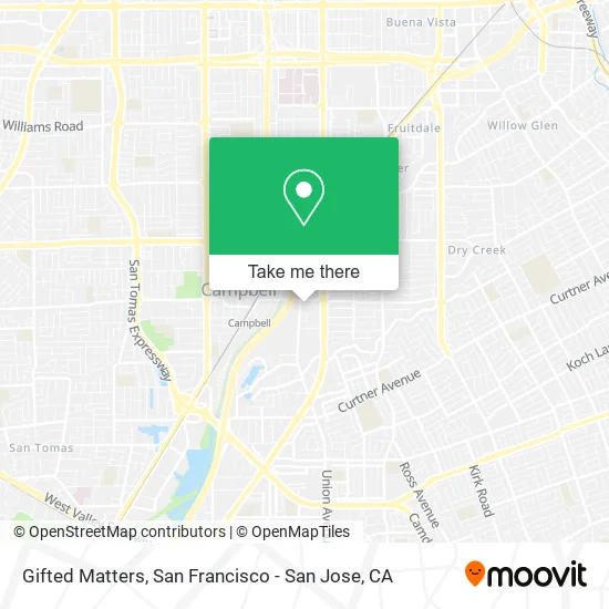 Mapa de Gifted Matters