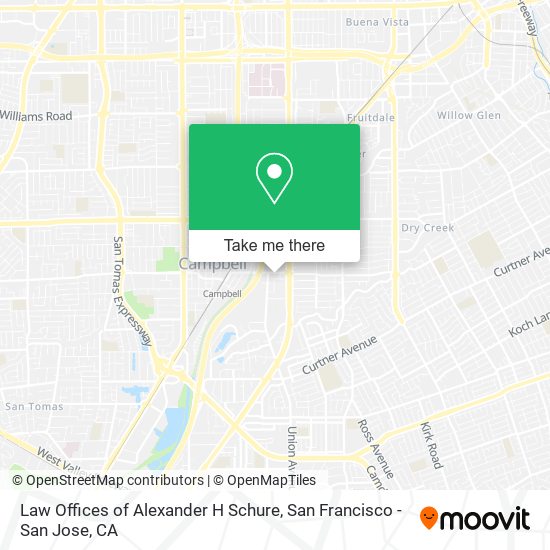 Mapa de Law Offices of Alexander H Schure