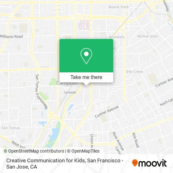 Mapa de Creative Communication for Kids