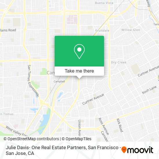 Mapa de Julie Davis- One Real Estate Partners
