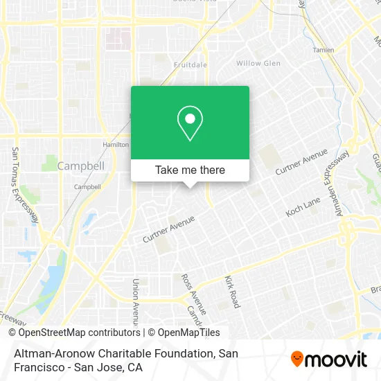 Altman-Aronow Charitable Foundation map