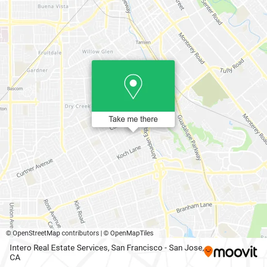 Intero Real Estate Services map