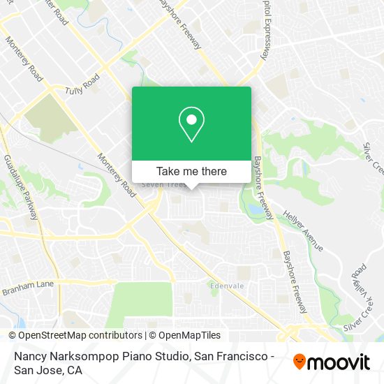 Mapa de Nancy Narksompop Piano Studio