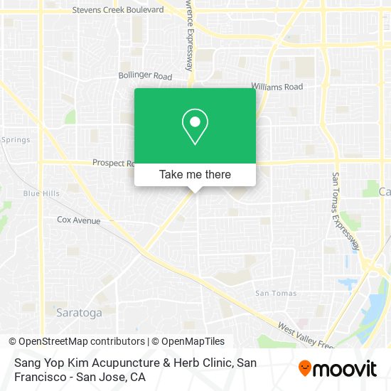 Sang Yop Kim Acupuncture & Herb Clinic map