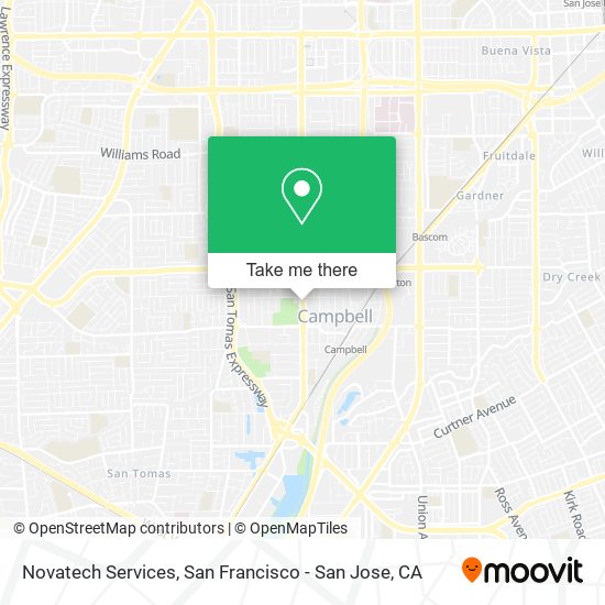 Novatech Services map