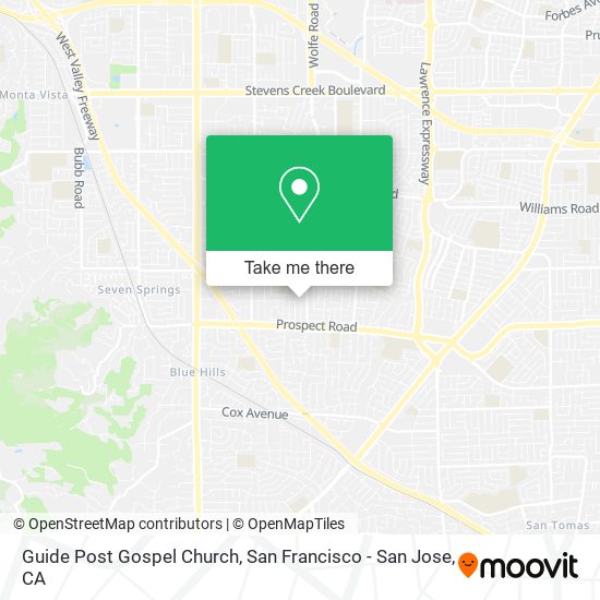 Guide Post Gospel Church map