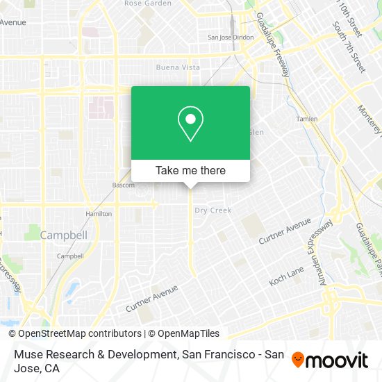 Muse Research & Development map