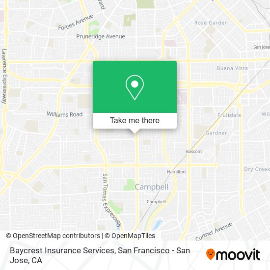 Mapa de Baycrest Insurance Services