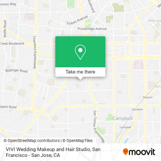 VIVI Wedding Makeup and Hair Studio map