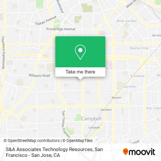 S&A Associates Technology Resources map