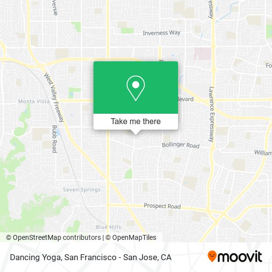 Dancing Yoga map