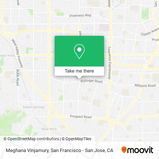 Mapa de Meghana Vinjamury