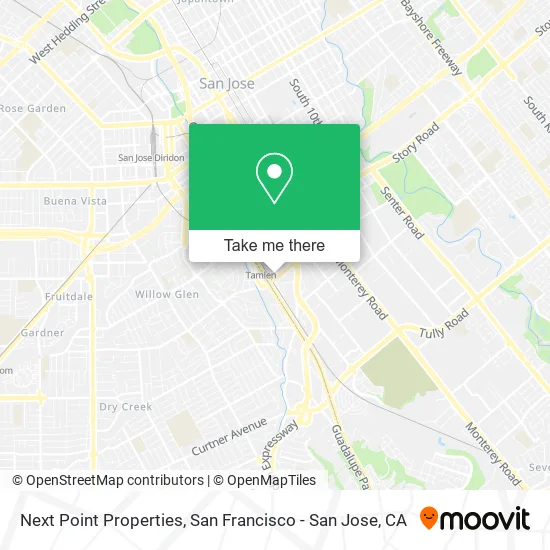 Next Point Properties map