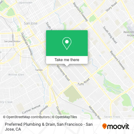 Preferred Plumbing & Drain map