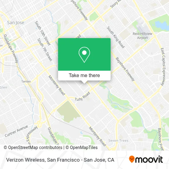 Verizon Wireless map