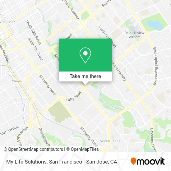 My Life Solutions map