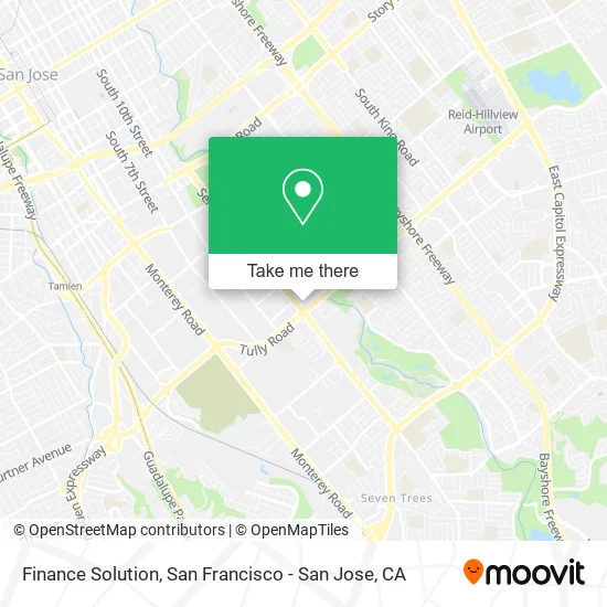 Finance Solution map