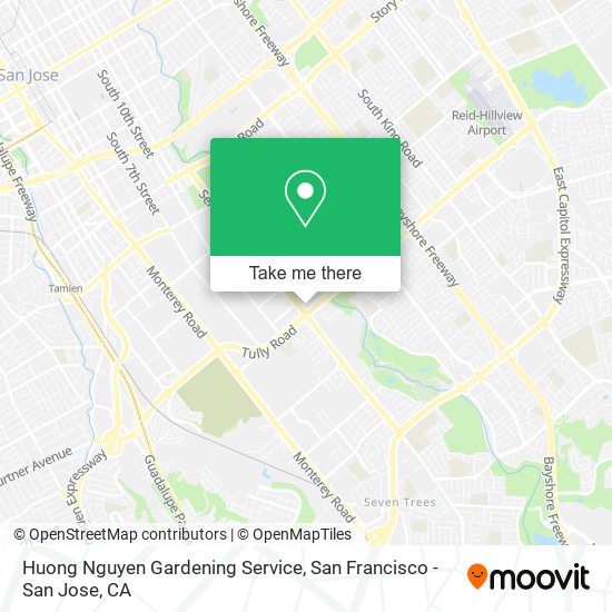 Mapa de Huong Nguyen Gardening Service