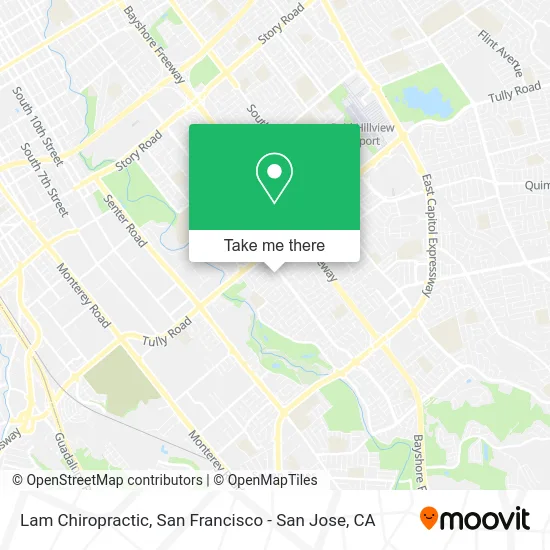 Lam Chiropractic map