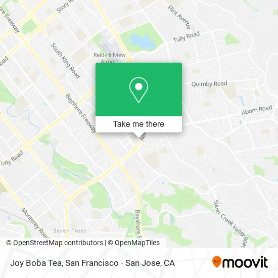 Mapa de Joy Boba Tea