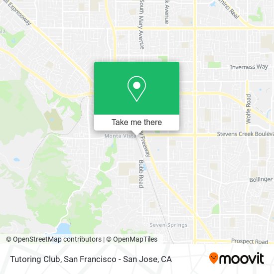 Tutoring Club map