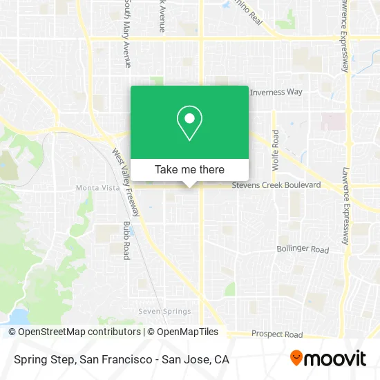 Spring Step map