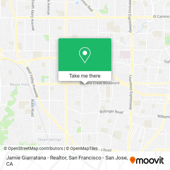 Jamie Giarratana - Realtor map