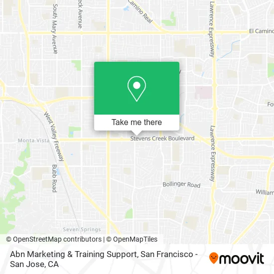 Abn Marketing & Training Support map