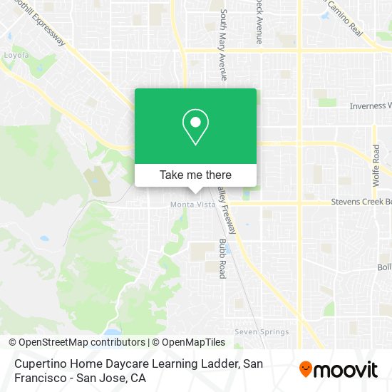 Cupertino Home Daycare Learning Ladder map