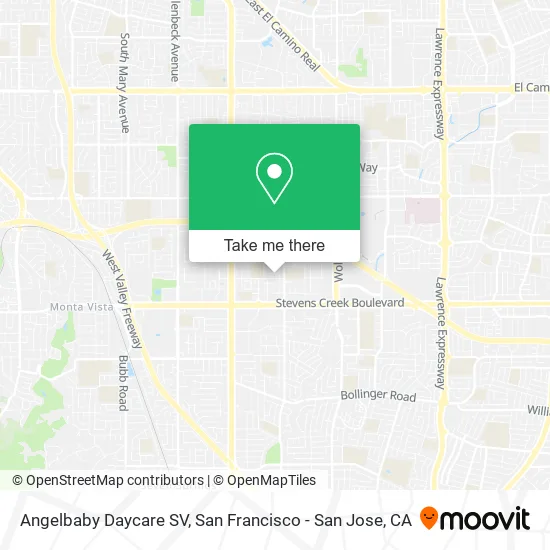 Angelbaby Daycare SV map