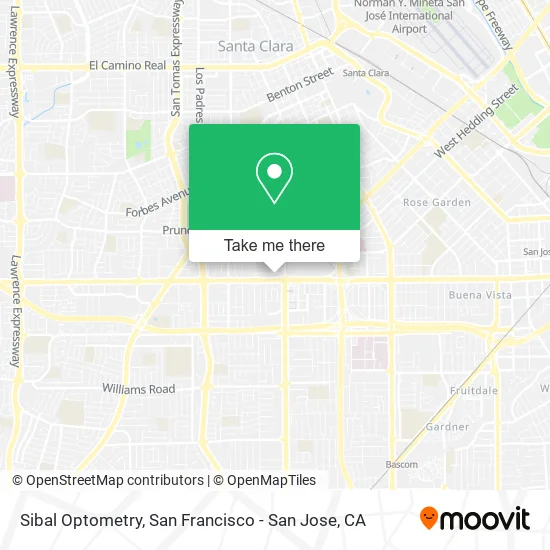 Mapa de Sibal Optometry