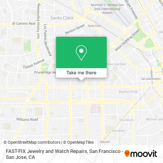 Mapa de FAST-FIX Jewelry and Watch Repairs
