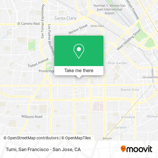 Tumi map