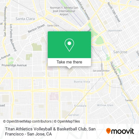 Titan Athletics Volleyball & Basketball Club map