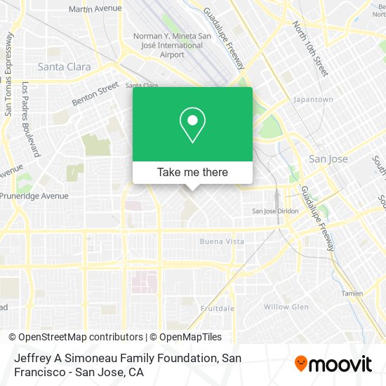 Jeffrey A Simoneau Family Foundation map