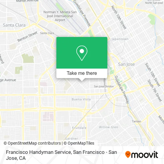 Mapa de Francisco Handyman Service