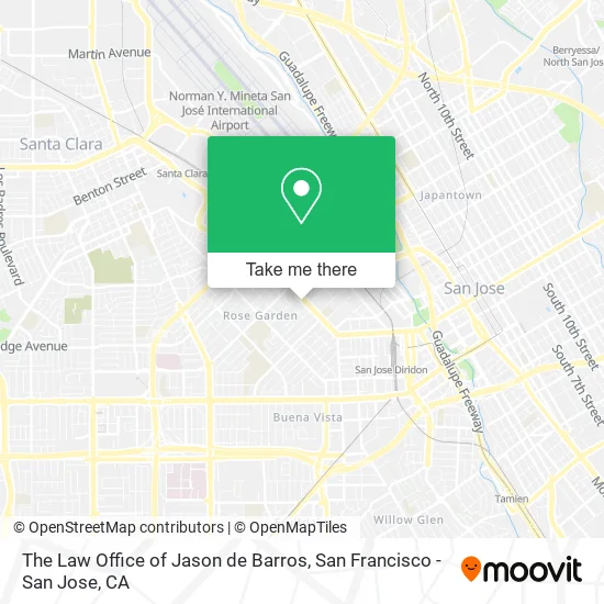The Law Office of Jason de Barros map