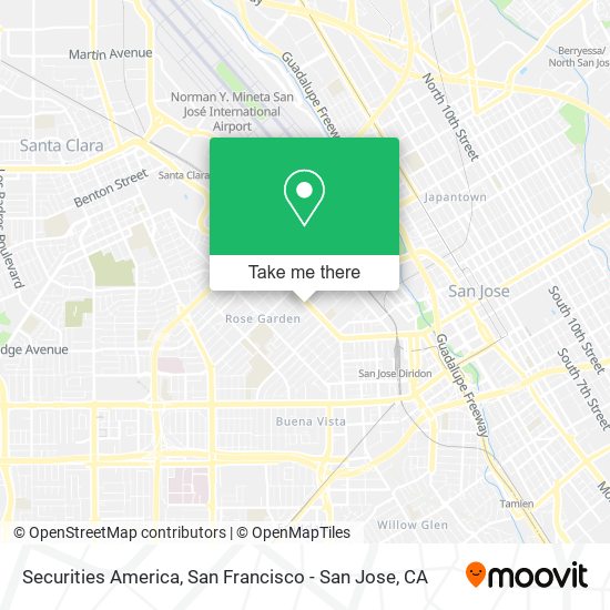 Securities America map